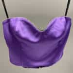 Μπούστο Σατέν Μωβ