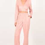 Σακάκι Κρουαζέ Σουέτ Με Δέσιμο Στην Πλάτη We Coss