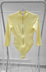 We Coss κορμάκι κίτρινο με φερμουάρ