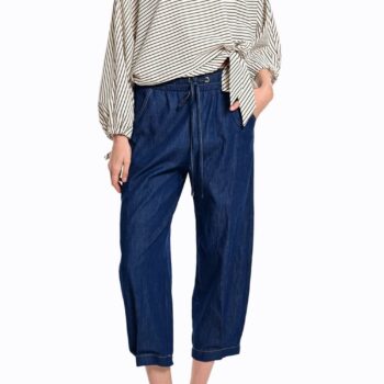 ριγέ μπλούζα γυναικεία σε άνετη γραμμή we coss